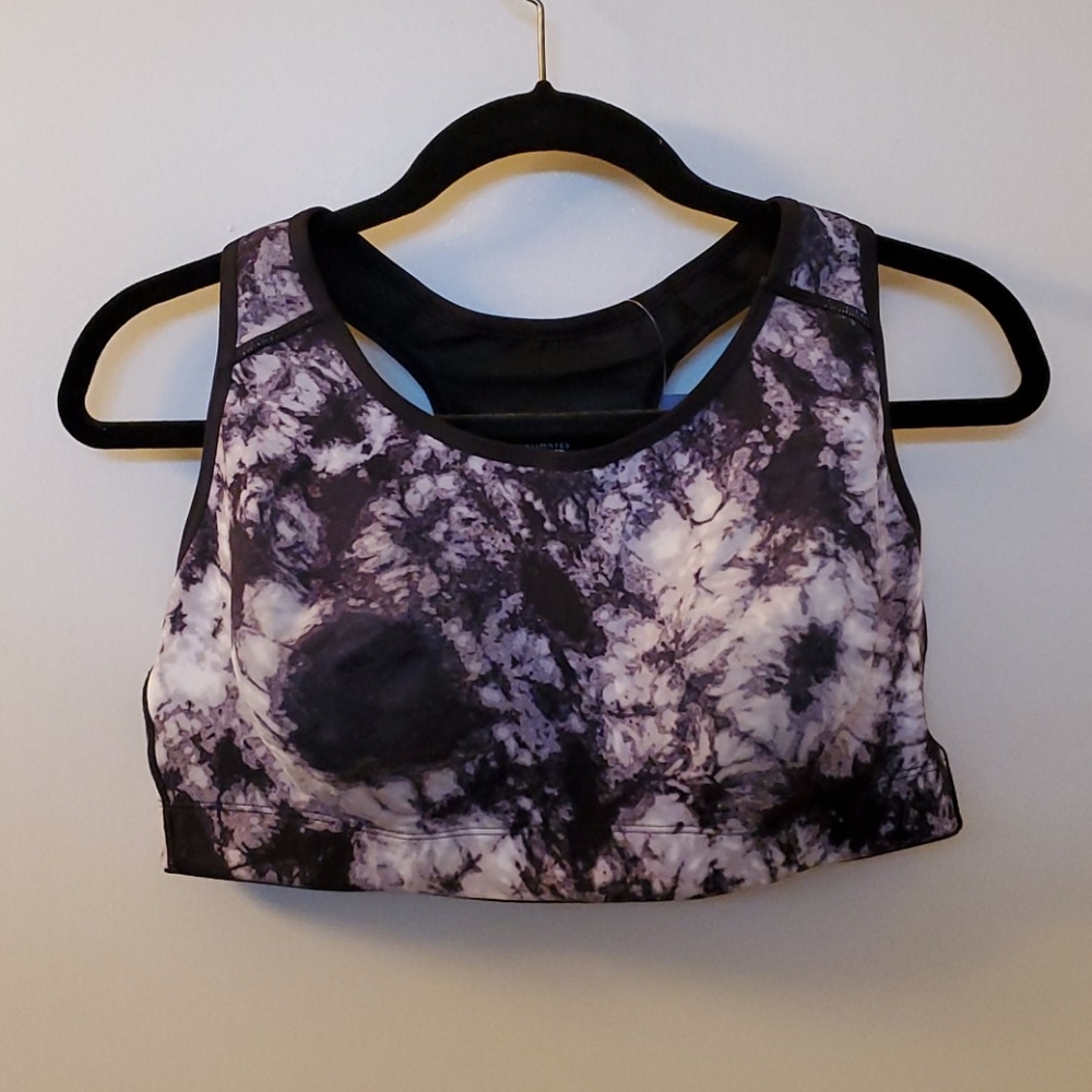 Catherine's 42D Active Wear Sports Bra Navy TyeDye